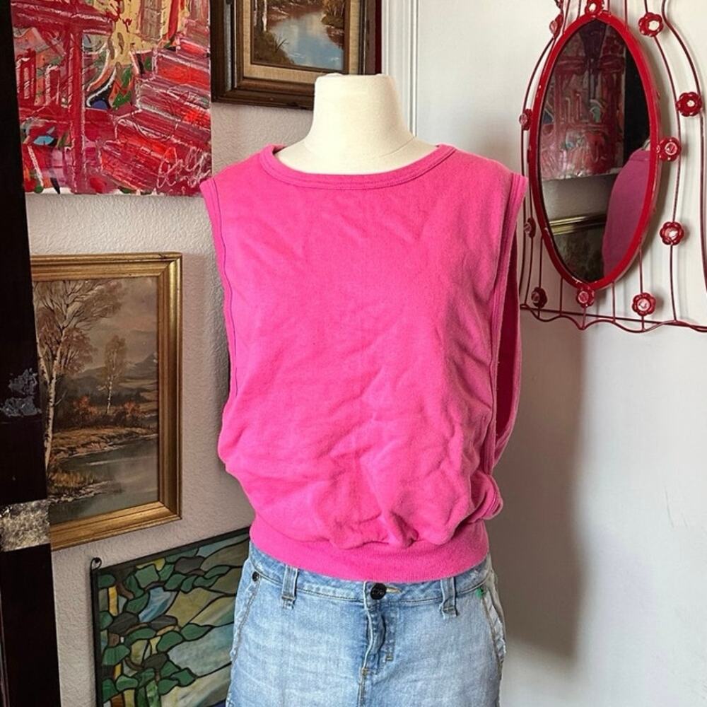 bassett walker hot pink tank top vest
